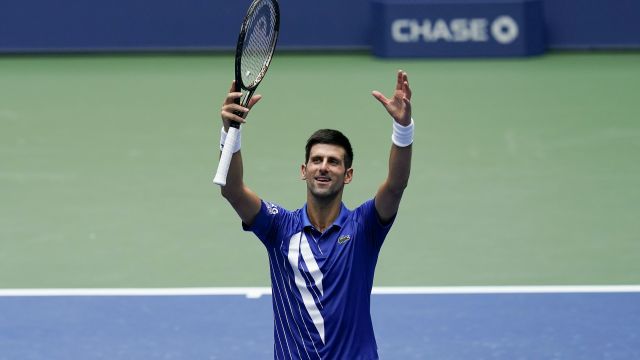 Novak Djokovic Sees Off Kyle Edmund At Us Open