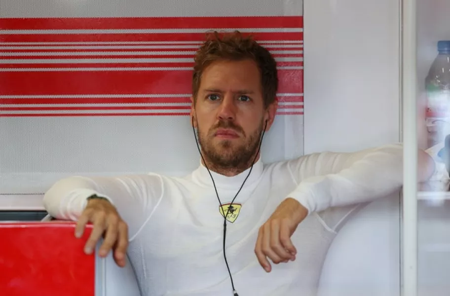 Sebastian Vettel has endured a frustrating spell at Ferrari (David Davies/PA)