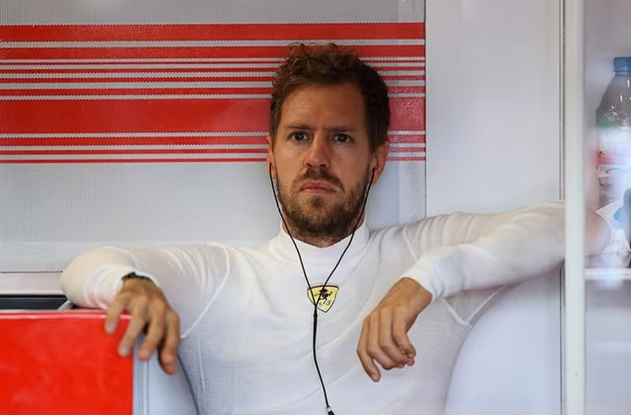 Sebastian Vettel has endured a frustrating spell at Ferrari (David Davies/PA)