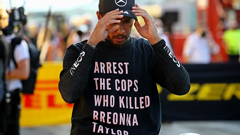 Lewis Hamilton Set For Collision Course With F1 Bosses Over Political T-Shirt