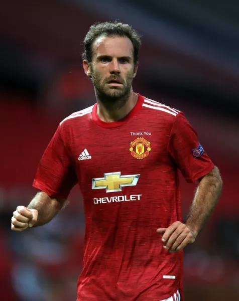Manchester United’s Juan Mata could be off to Lazio in a two-man deal (Martin Rickett/PA)