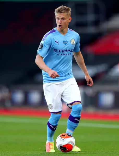 Oleksandr Zinchenko could be off to Barcelona (Catherin Ivill/NMC Pool/PA)