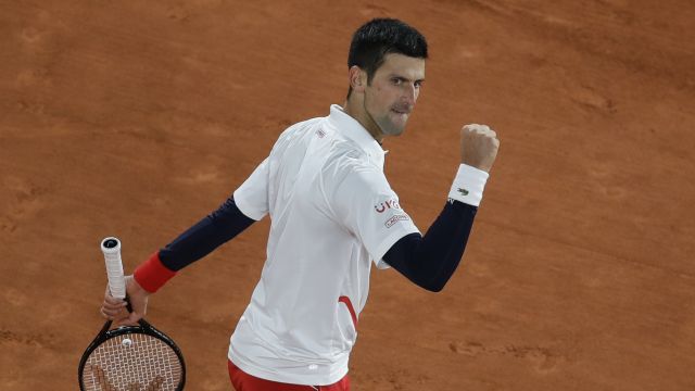 Novak Djokovic Sets Up French Open Semi-Final Against Stefanos Tsitsipas