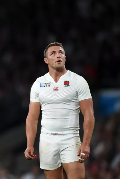 Burgess, seen here playing rugby union for England, led South Sydney to a drought-breaking premiership victory in 2014 (Andrew Matthews/PA)