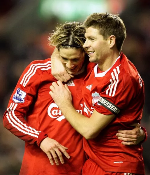 Fernando Torres, left, and Steven Gerrard brought success to Liverpool (Peter Byrne/PA)