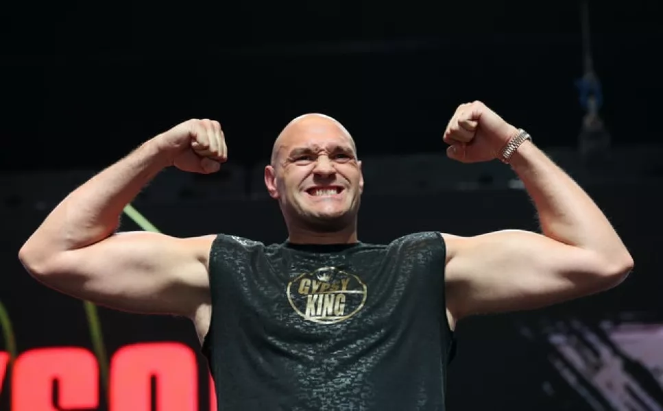 Tyson Fury has reportedly agreed a two-fight deal with Anthony Joshua (Bradley Collyer/PA)