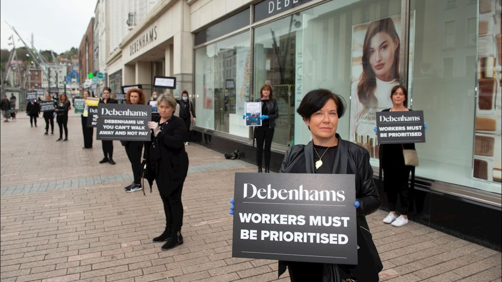 Trade Union Calls For "Definitive Action" From Taoiseach Over Debenhams Dispute