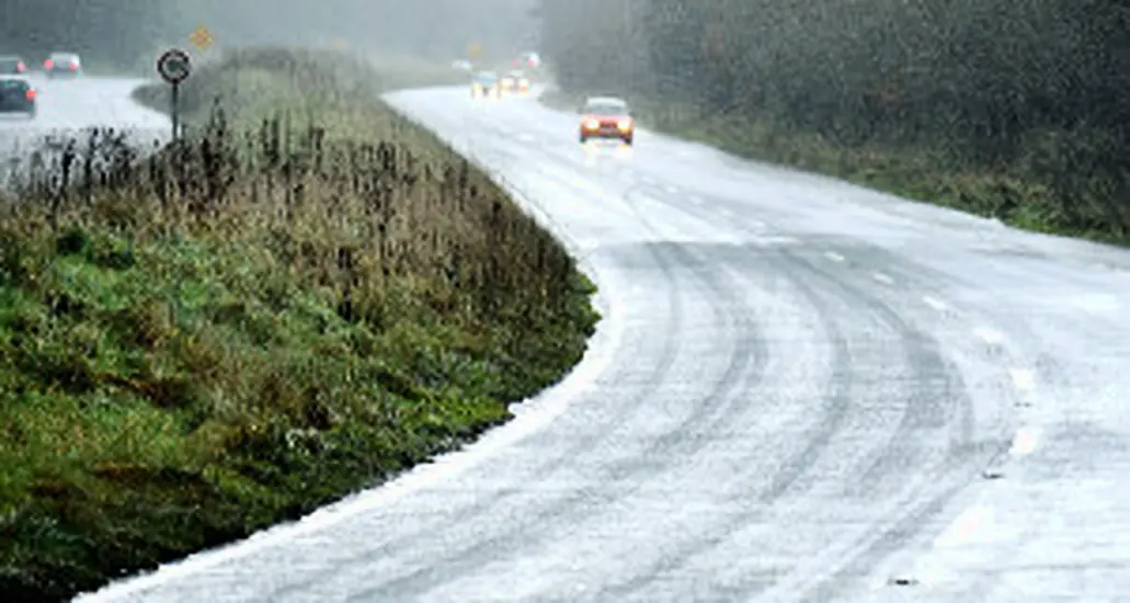 Drivers Warned Of Icy Road Conditions