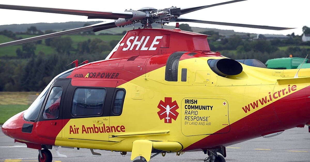 Woman airlifted to hospital after being seriously injured in collision