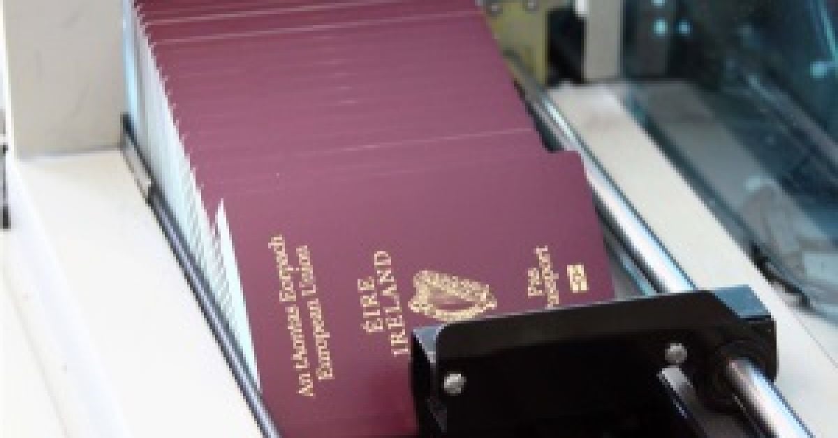 Number Of Irish Passports Issued Drops By 60 5121
