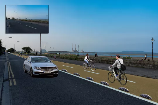 Legal Challenge To Dublin's Sandymount Strand Road Cycleway