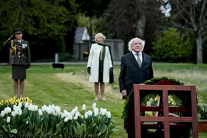 President Higgins Receives First Covid-19 Vaccine Dose