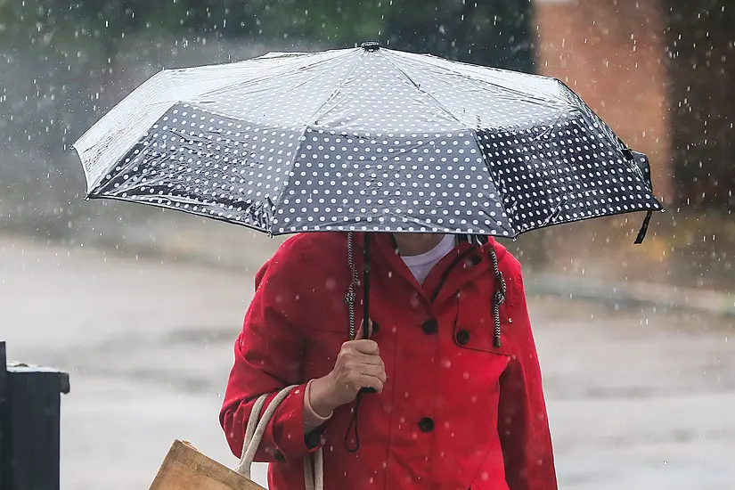 Met Éireann Issues 'Thundery' Rain Warning For Three Counties