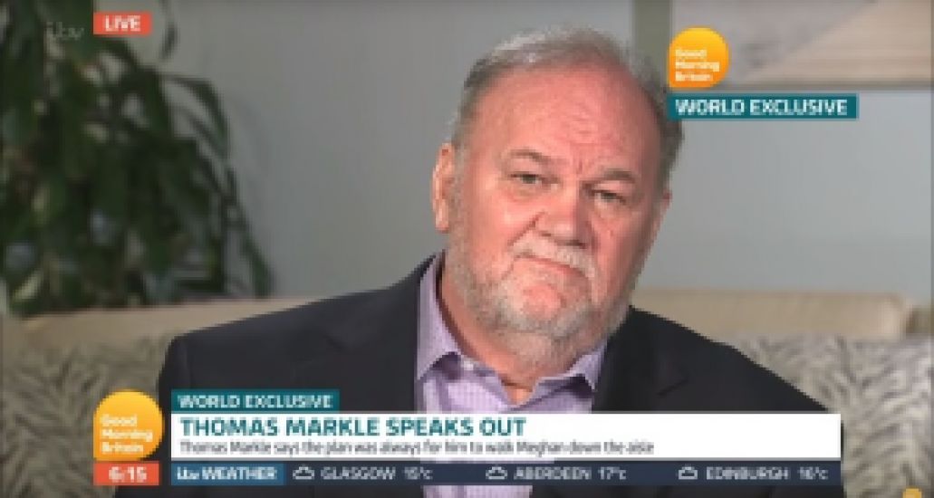 Meghan’s Father Thomas Markle In Hospital After Suffering Stroke
