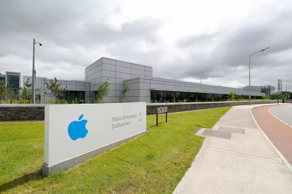 The Apple European headquarters at Hollyhill. The Facility employs 6,000 people.