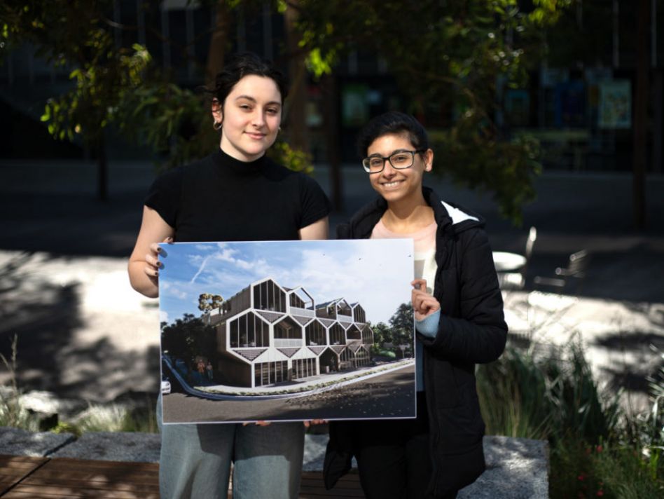 Monash students&#039; un-bee-lievable design wins architecture award