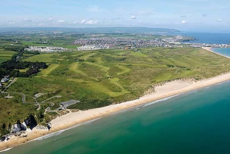 The course at Royal Portrush
