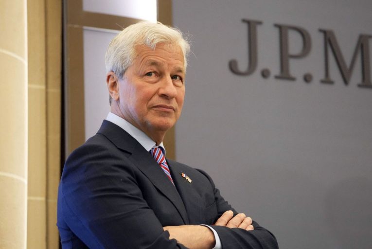 Jamie Dimon, chairman of JP Morgan, apologised for a mild joke about the CCP within 24 hours. Picture: Michel Euler