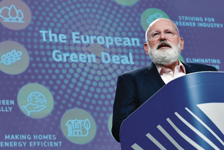 Frans Timmermans, vice-president of the European Commission: ‘Wars will be fought over water if we do not change our ways’