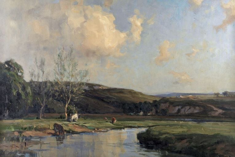 What more calming sight is there than the feast of pastoral scenes due to go under the hammer at Bonham’s in London this week? Picture: Bonham’s