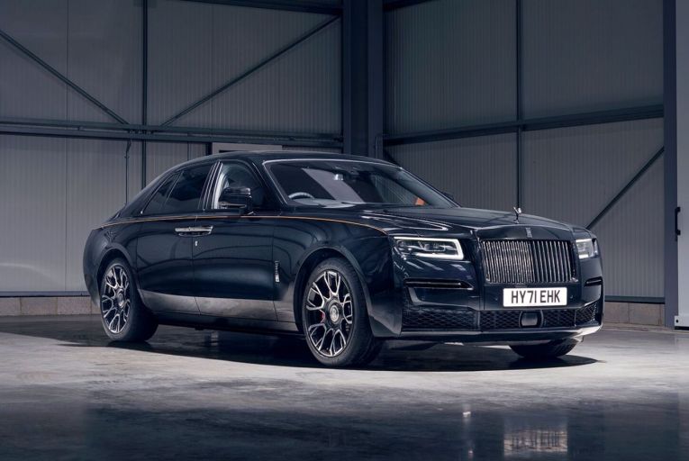 The Rolls-Royce Black Badge Ghost: aimed at younger drivers who are looking for something a bit more edgy