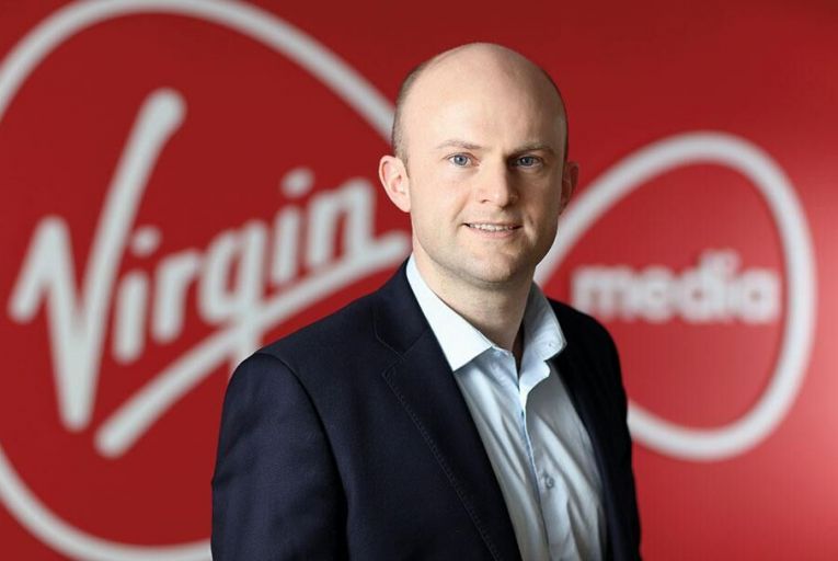 Aidan D’Arcy,  head of business  services division,  Virgin Media  Picture: Jason Clarke
