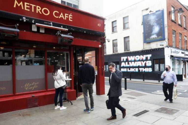 The restaurant industry has been one of the worst affected by Covid-19 restrictions. Photo: RollingNews.ie
