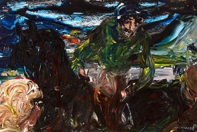 Mulroon and Rattlesnake, Drumcliffe Strand, Co Sligo by Jack B Yeats is the leading lot at the Whyte’s sale