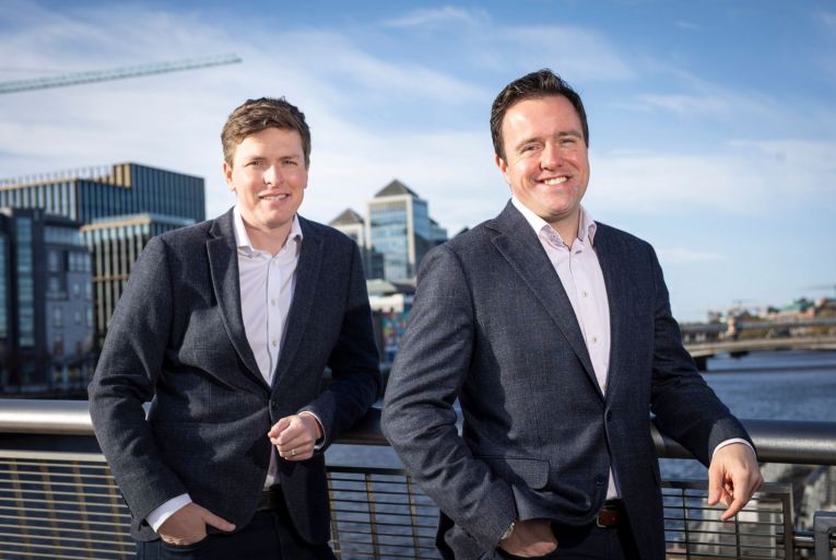 Brian Martin and Alan Foy, managing partners at VentureWave Capital Picture: Fergal Phillips