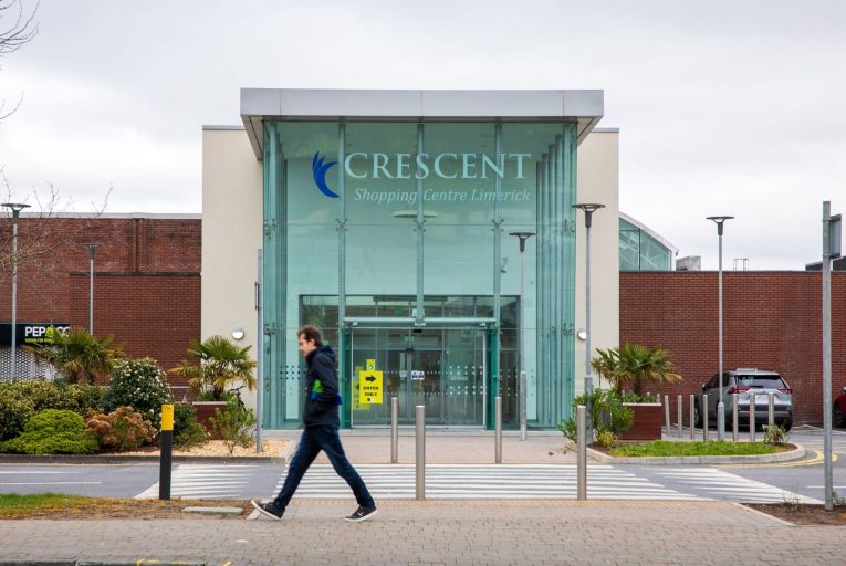 Crescent Shopping Centre, Dooradoyle: Clancourt has plans to develop lands beside the Limerick shopping centre Picture: Arthur Ellis