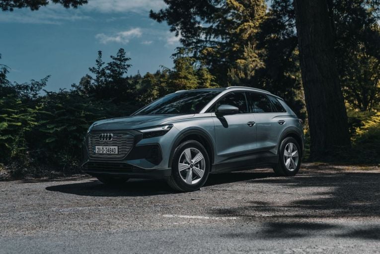 The new Audi Q4 e-tron: prices start from €47,800. Picture: Paddy McGrath
