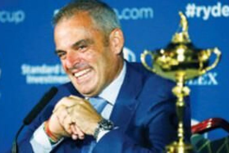 Paul McGinley will lead Europe in the Ryder Cup. Picture: Getty
