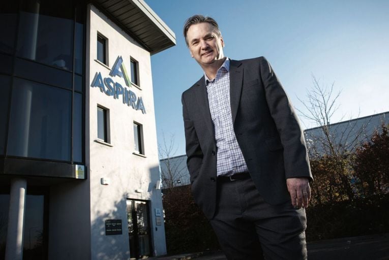 Pat Lucey, co-founder and chief executive, Aspira: ‘I always encourage people to have and to display intellectual curiosity.’ Picture: Cathal Noonan
