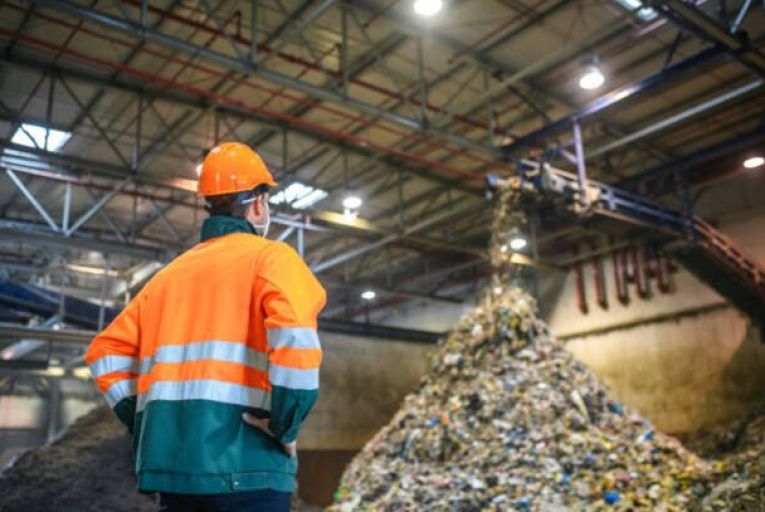 The country does not have enough capacity to process all the waste generated here and about 20 per cent of all municipal waste, the equivalent of almost 330,000 tons of material, is exported to incinerators in Germany and the Netherlands for processing. Picture: Getty