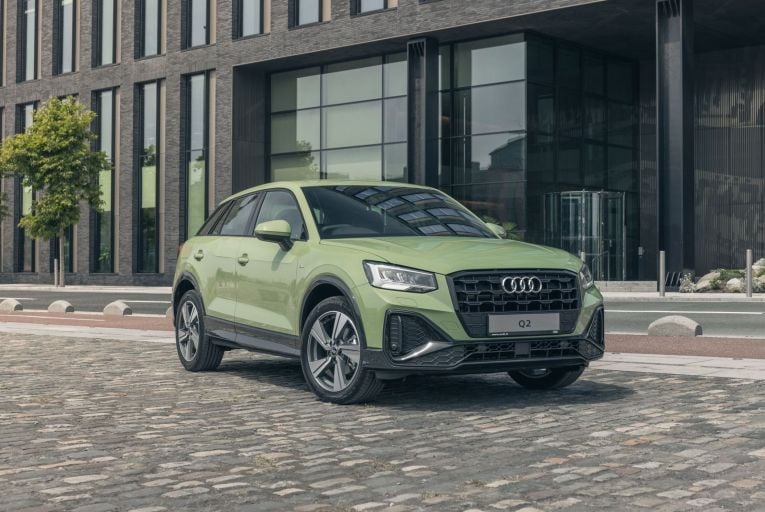 The Audi Q2 shares much of its underpinnings with the A3 and the Volkswagen Golf, although it looks more interesting
