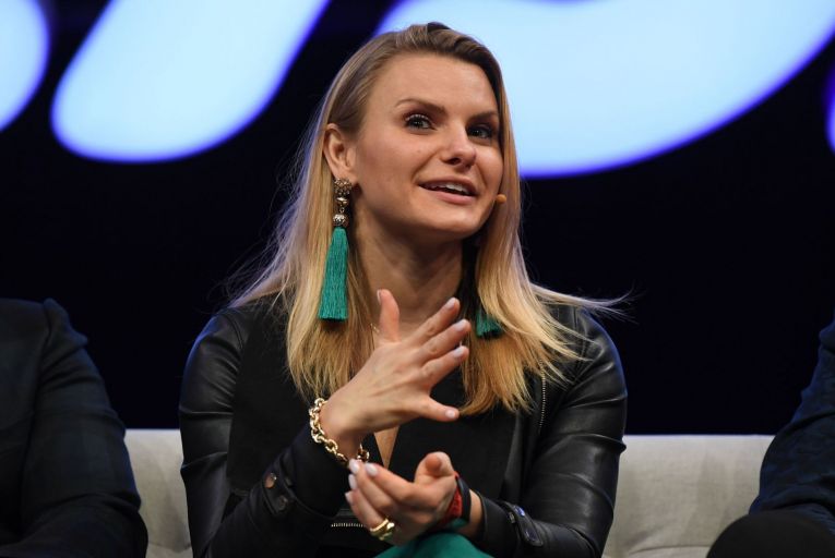 The company was co-founded by Andrew D’Souza and Michele Romanow, a tech entrepreneur and star of the Canadian edition of Dragon’s Den. Picture: Getty