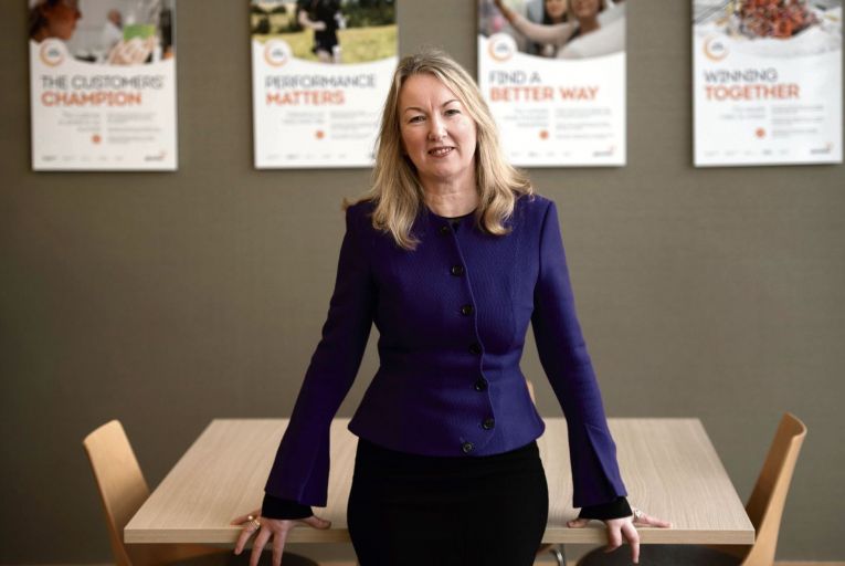 Siobhán Talbot, group managing director, Glanbia, said the continuing margin improvement in the performance nutrition business was down to a two-year restructuring and cost-cutting programme that cost the group over €100 million. Picture: Maura Hickey
