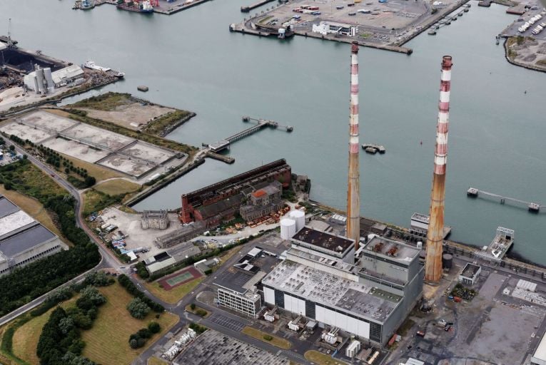 The old Pigeon House power station and hotel on the Poolbeg peninsula in Dublin 4. Picture: Maxpix