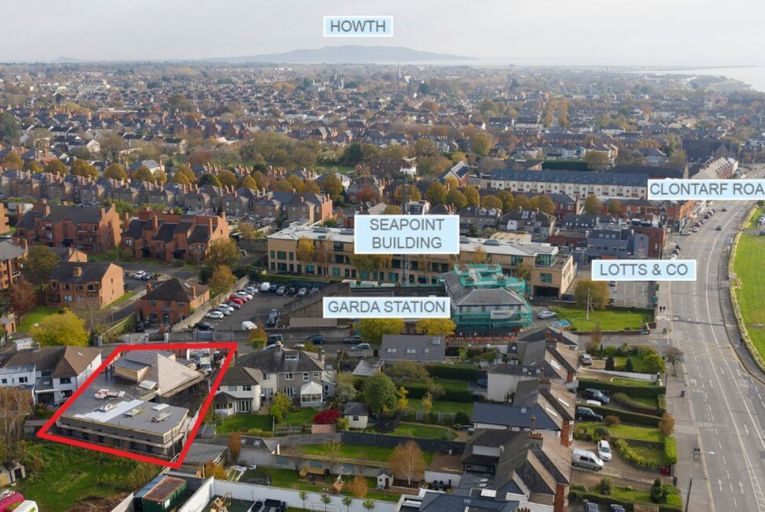 New office development with  parking spaces in Clontarf