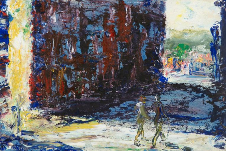  Through the Streets into the Hills, by Jack B Yeats (€100,000-€150,000)