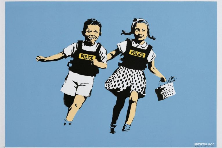 Jack and Jill by Banksy (€60,000-€90,000)