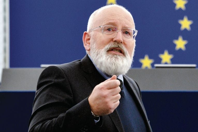 Frans Timmermans, Commissioner for the European Green Deal: ‘We have to create more consistency Pic: EP