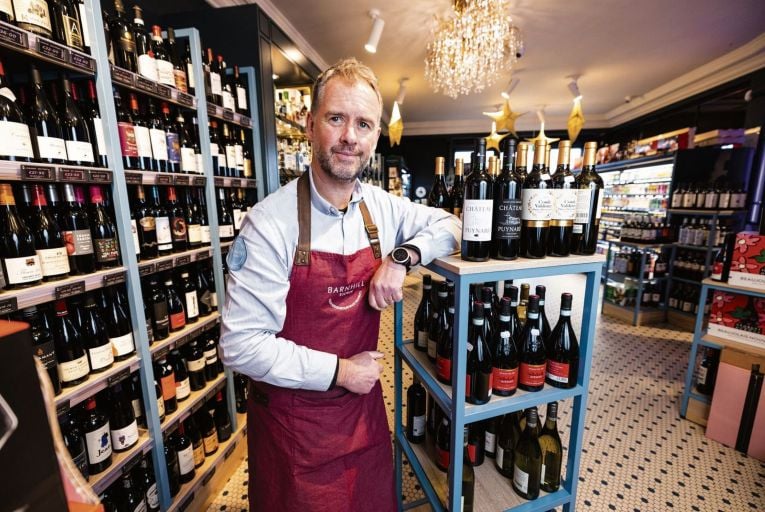 John Hoade, wine specialist at Barnhill Stores in Dalkey, south Co Dublin: ‘In certain retail environments there can be a lack of empathy and understanding about wine. It can be considered a loss leader, rather than the wonderful stand-alone product that it is.’ Picture: 
