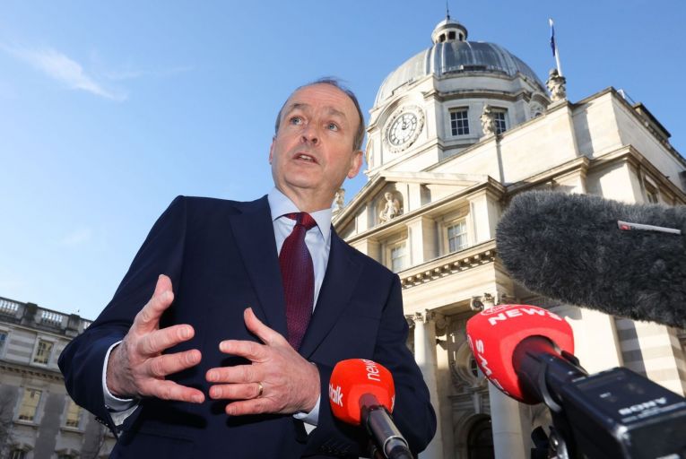 Micheál Martin: ‘You have to factor in Ireland’s high level of vaccination compared to other countries.’ Picture: Sam Boal/RollingNews.ie