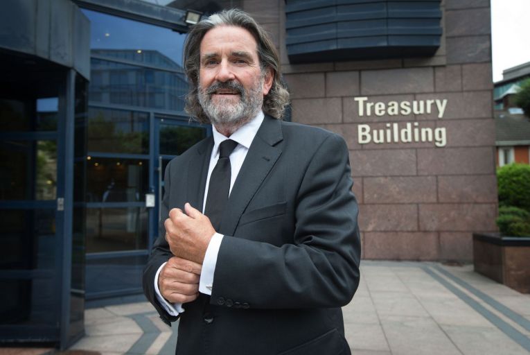 Johnny Ronan: his Ronan Group Real Estate has signed an agreement to resolve two injunctions it had taken against Colony Capital. Picture: Tony Gavin