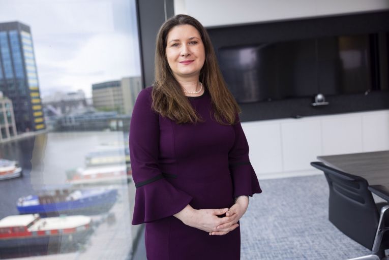 Rachel Stanton, a finance partner with Simmons &amp; Simmons: international clients will increasingly not even consider a response to a pitch request until the firm has presented a diverse team to work on it. Picture: Fergal Phillips