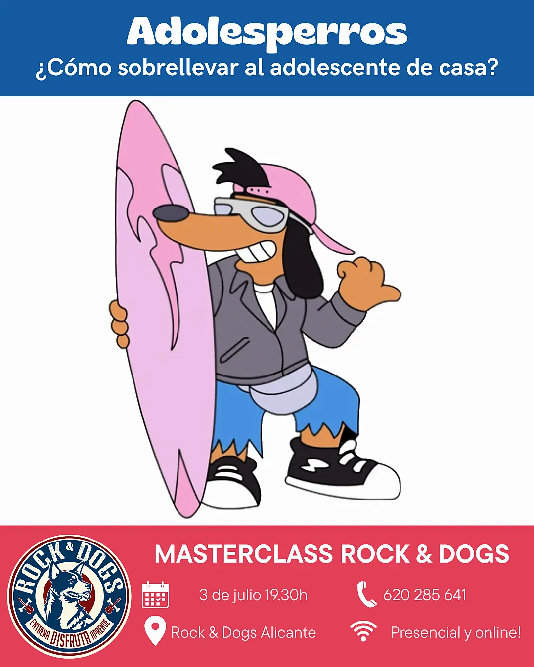MASTERCLASS ADOLESPERROS