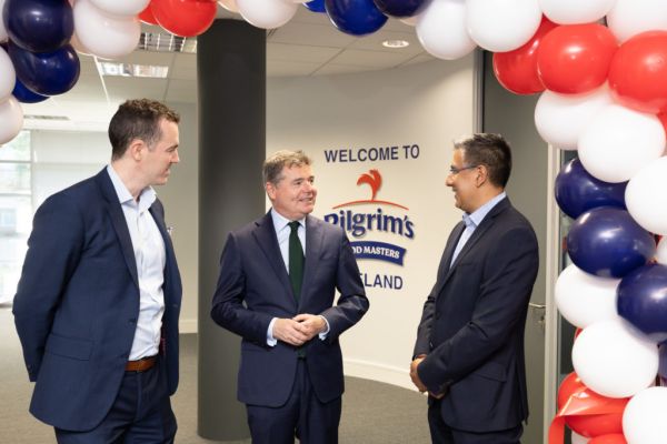 Minister for Finance Paschal Donohoe Opens Pilgrim’s Food Masters Ireland Office