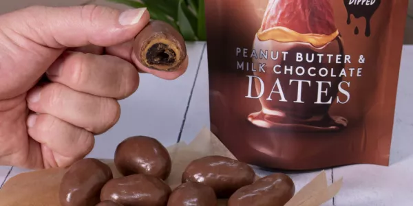 Forest Feast Launches Double Dipped Peanut Butter & Milk Chocolate Dates