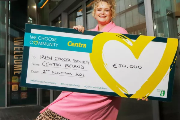 Centra Staff And Customers Raise €50,000 In Support Of The Irish Cancer Society